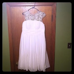 JJs House White Formal Dress